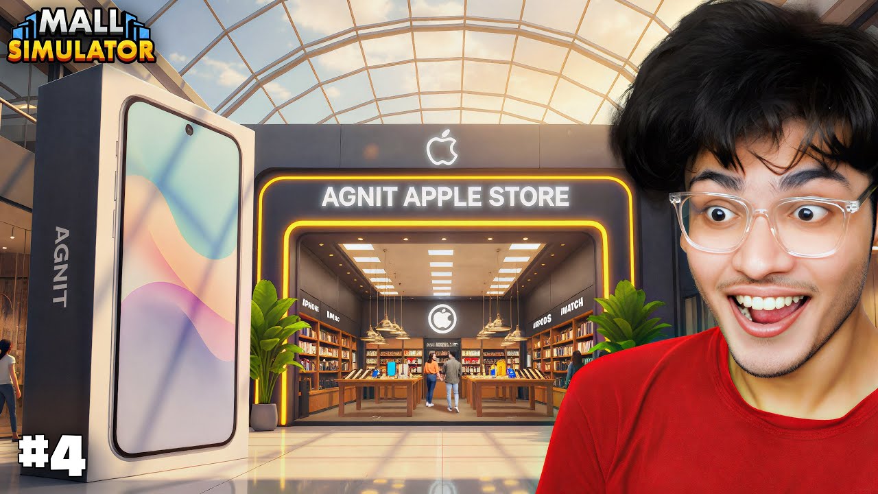 I OPENED APPLE STORE IN MALL SIMULATOR #4