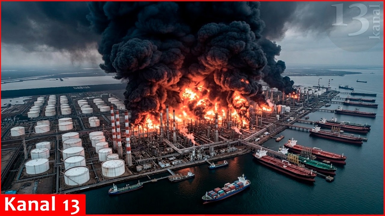 Украина разгромила четвертый по величине нефтеперерабатывающий завод России, перекрыв ключевой пу...