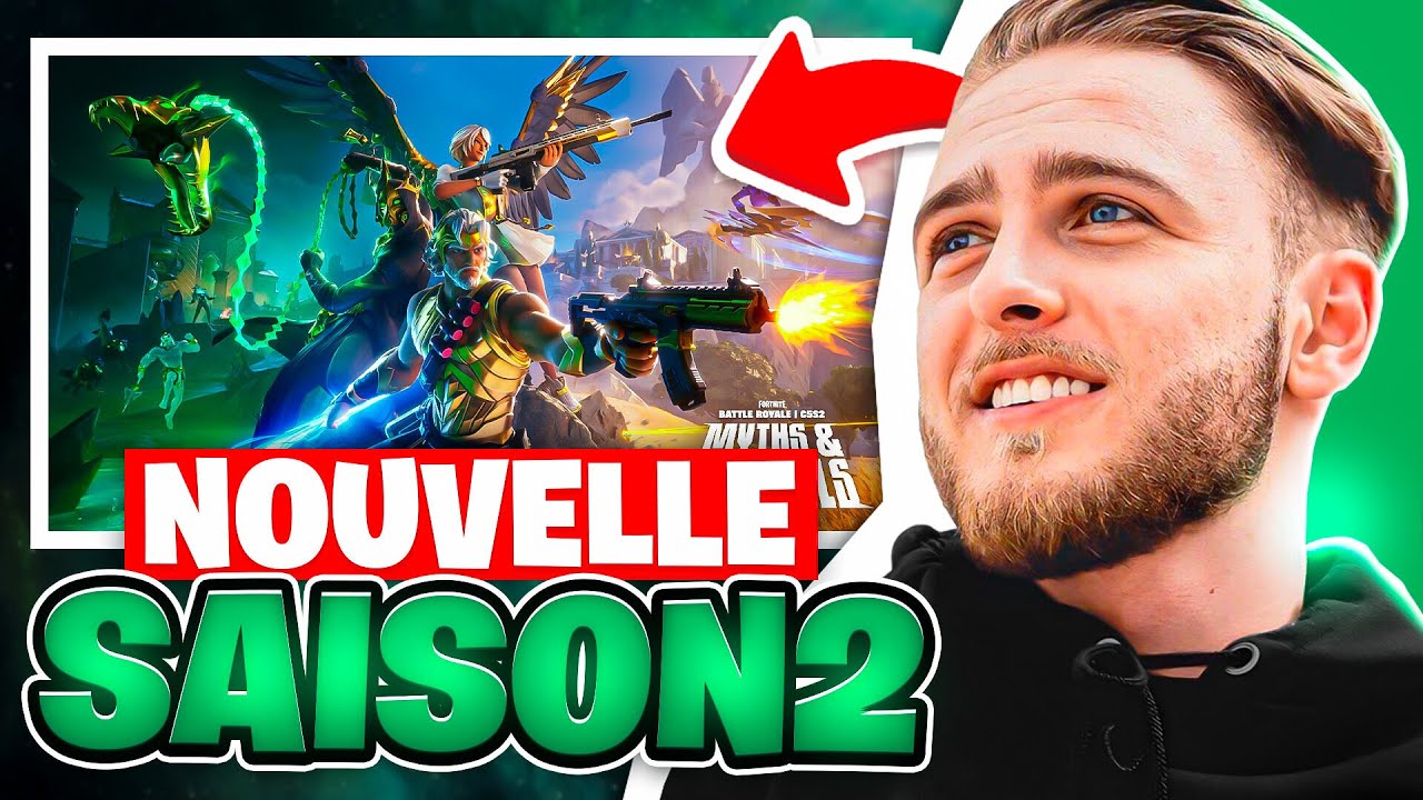 JE DECOUVRE LA NOUVELLE SAISON DE FORTNITE (c'est quoi ces armes de fou)