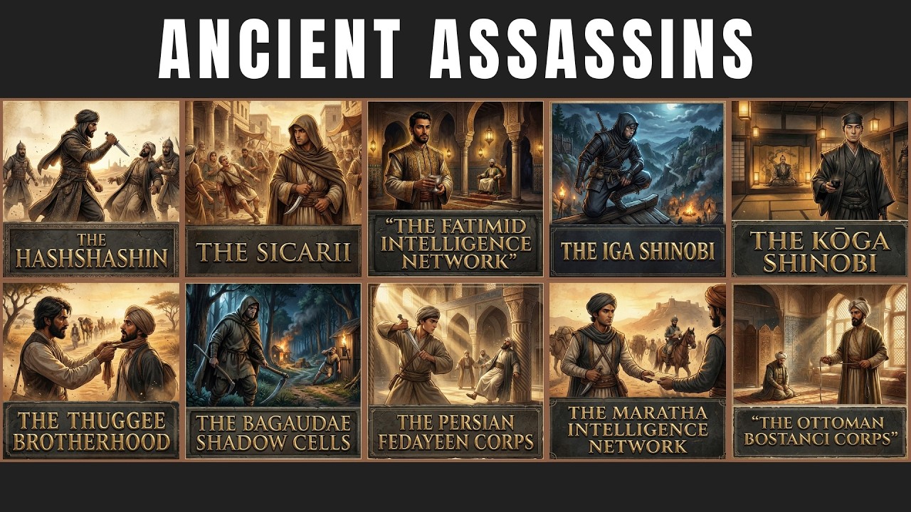 10 Mysterious Assassin Organizations That Terrified the Ancient World