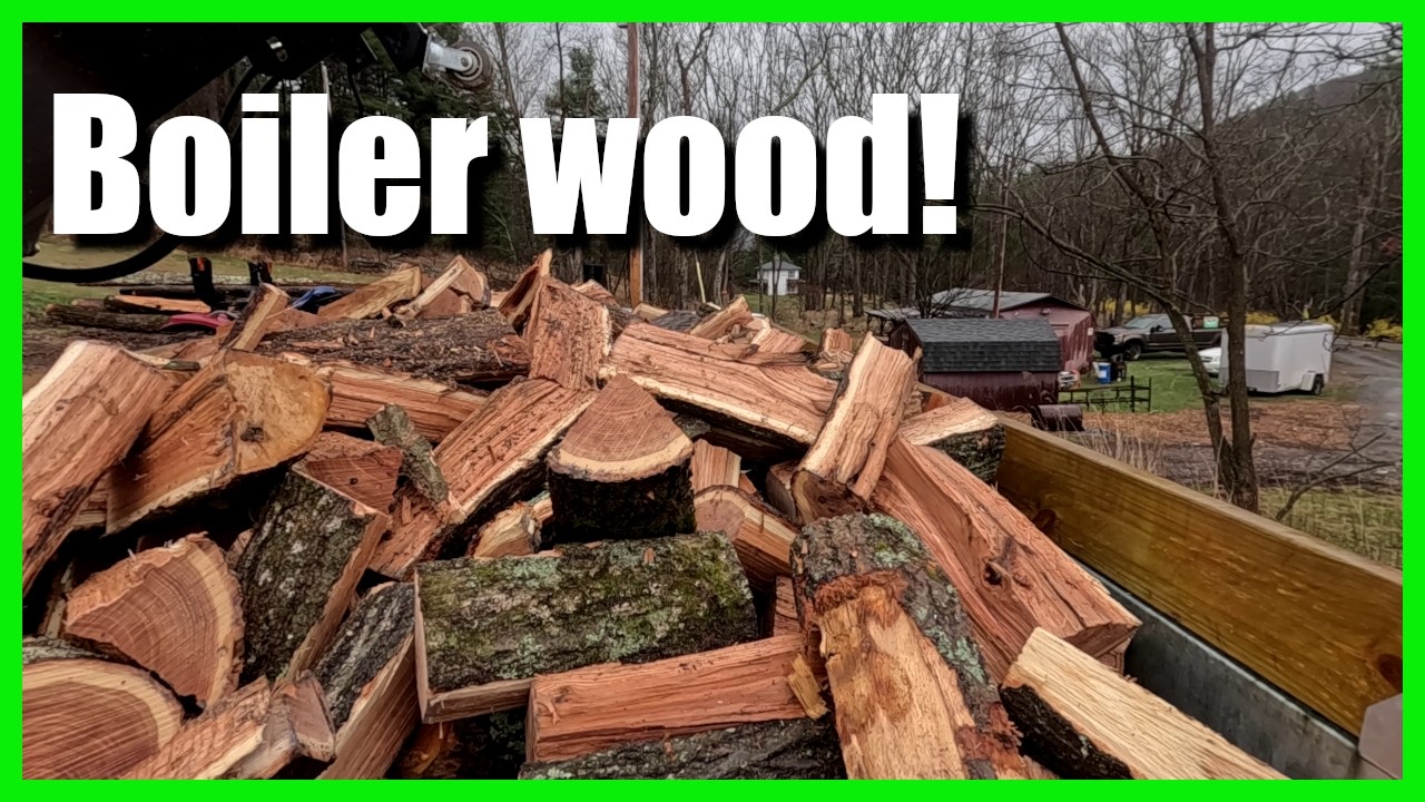 Bobs boiler wood. Full cord of boiler wood processed and delivered. 147