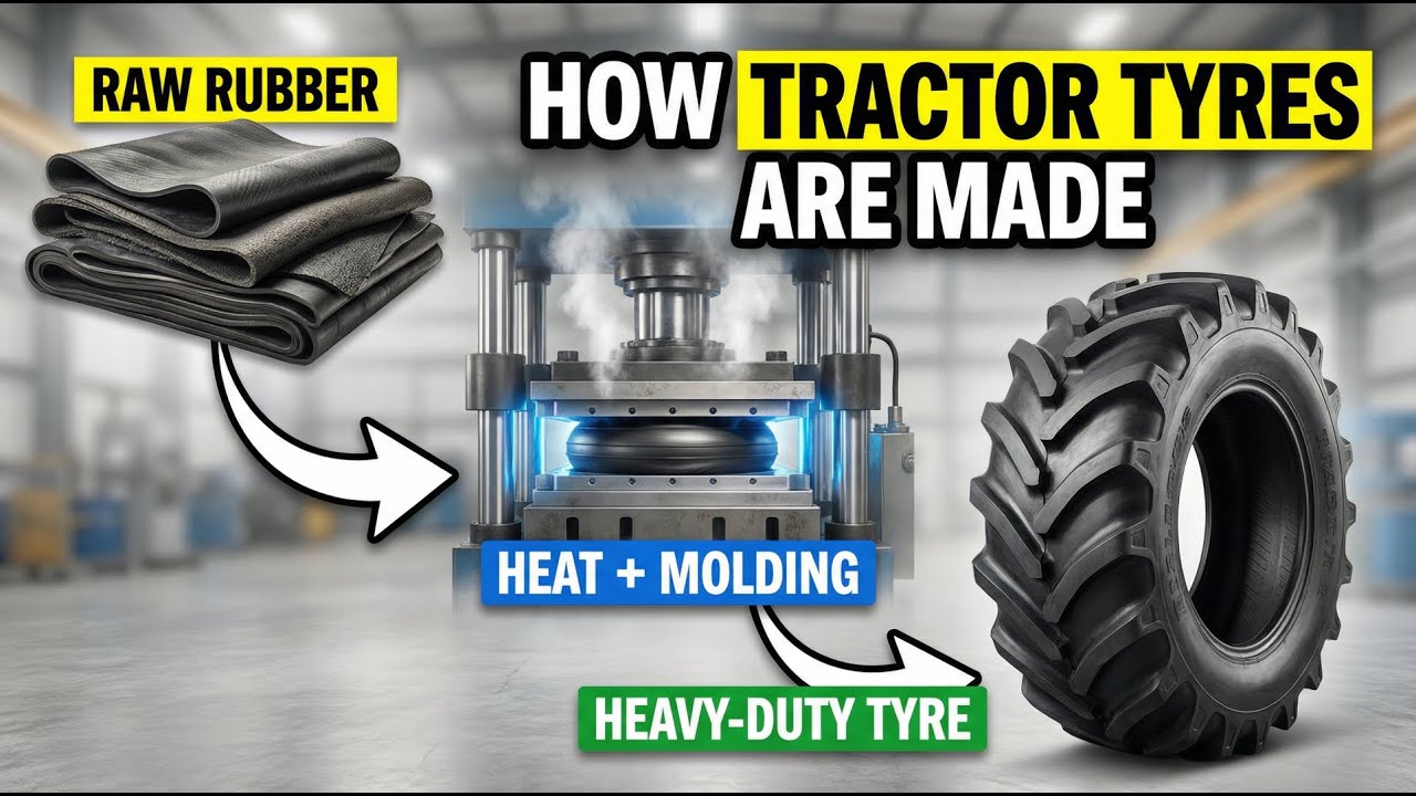 How Tractor Tyres Are Made