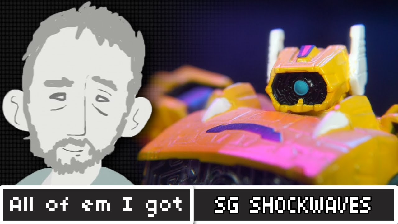 Transformers Shattered Glass Shockwaves - Newage & Dr Wu & Custom - All of em I Got