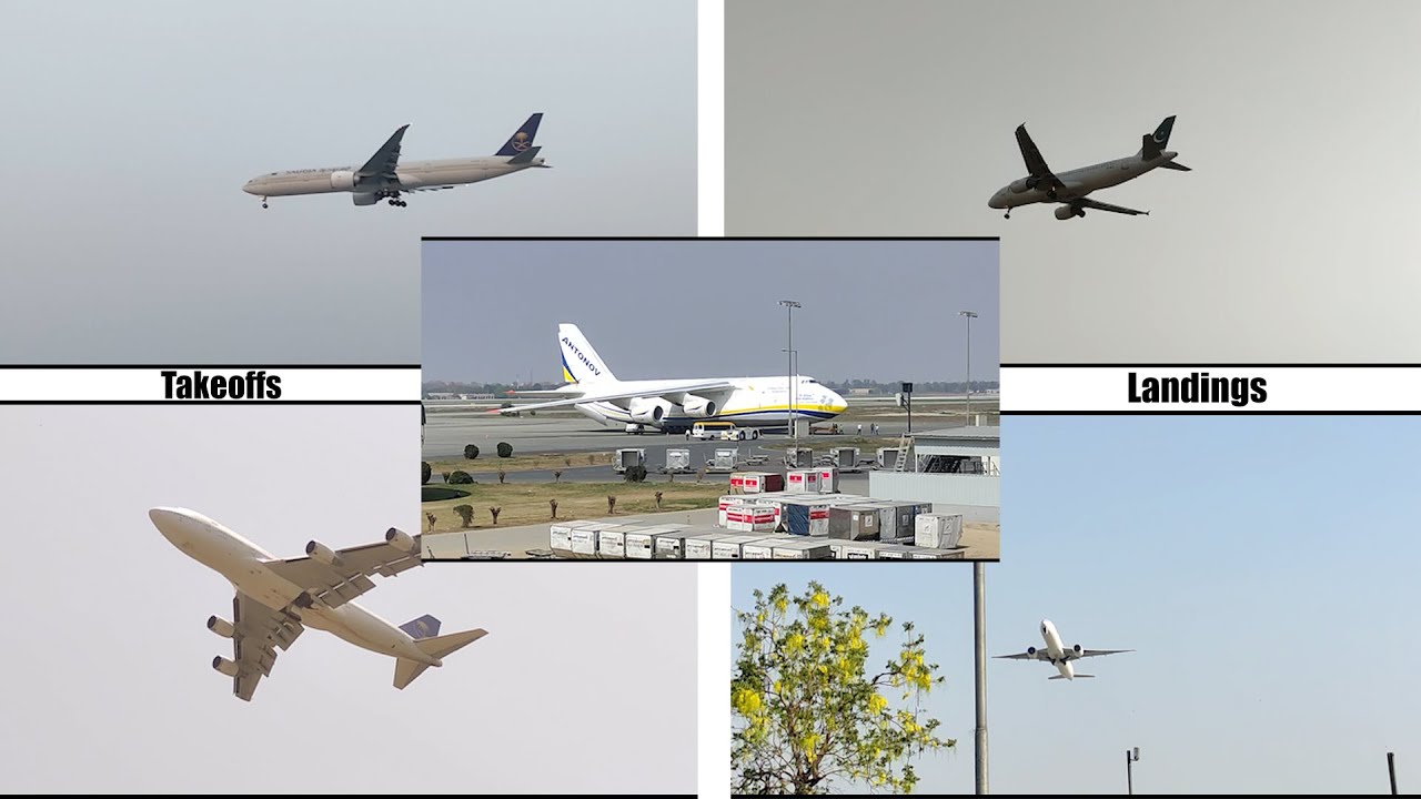 Lahore Airport Spotting || CraXy Vlogs