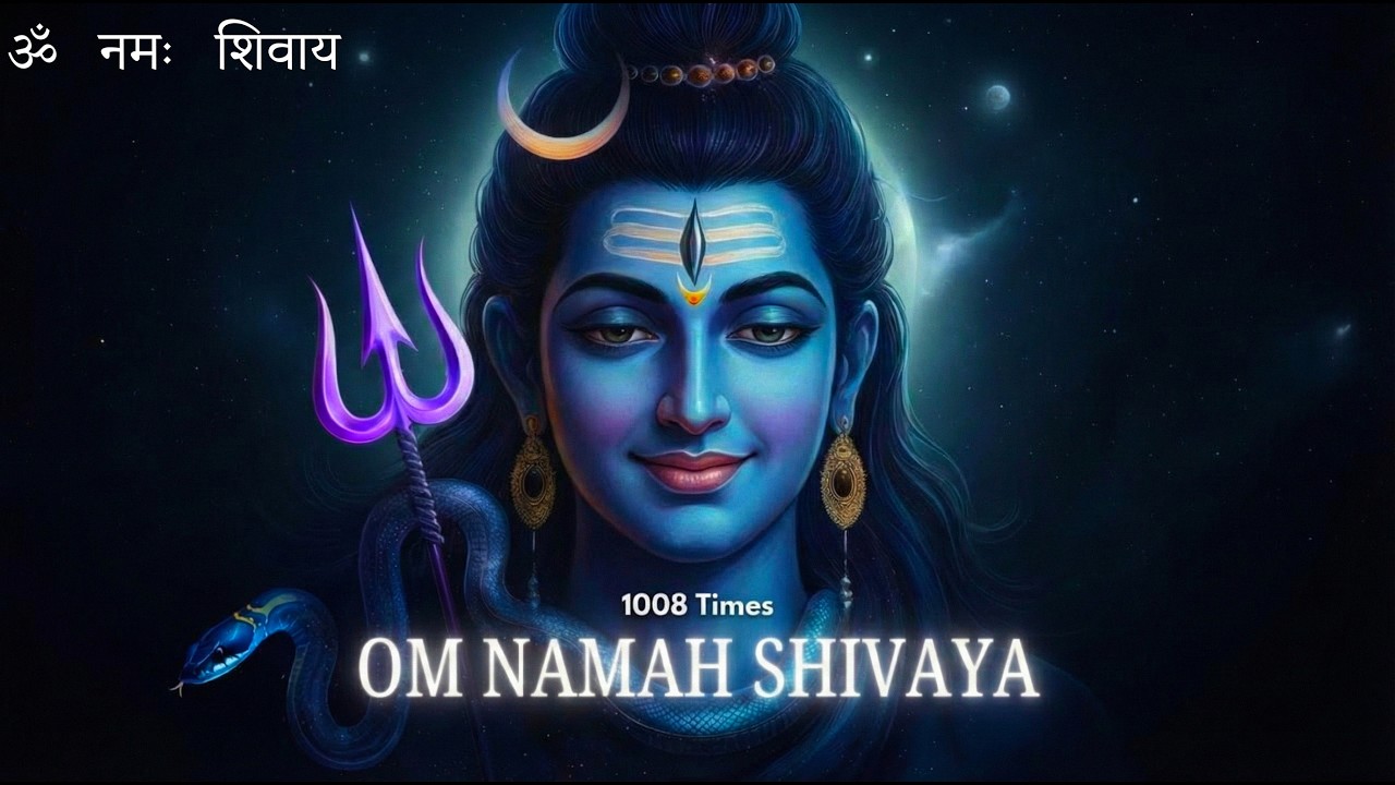 Om Namah Shivaya 1008 Times in 33 Minutes | Om Namah Shivaya | ॐ नमः शिवाय | Shiv Ji Mantra 2026