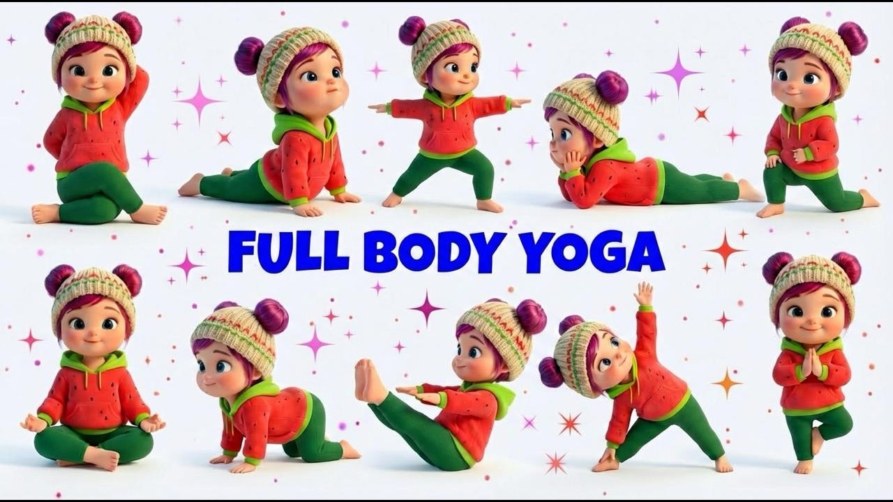 Yoga for Kids | Fun Yoga Poses | Improve Balance | Kid Fitness