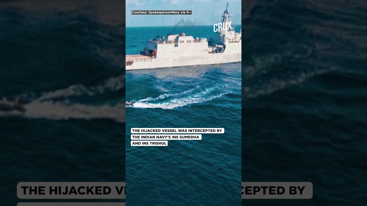 Indian Navy Intercept 9 Somali Pirates Involved In Hijacking Iranian vessel