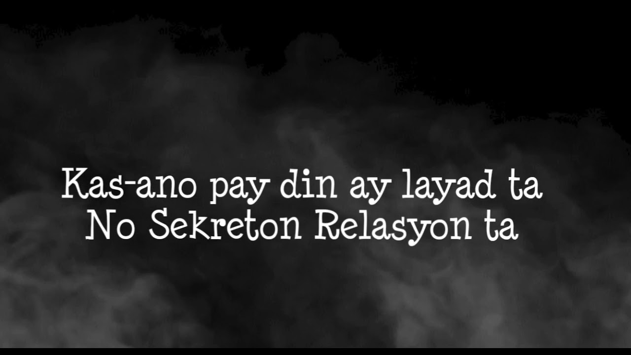 No Secretion Relasyon Ta#igorotsong #kankanaeysong