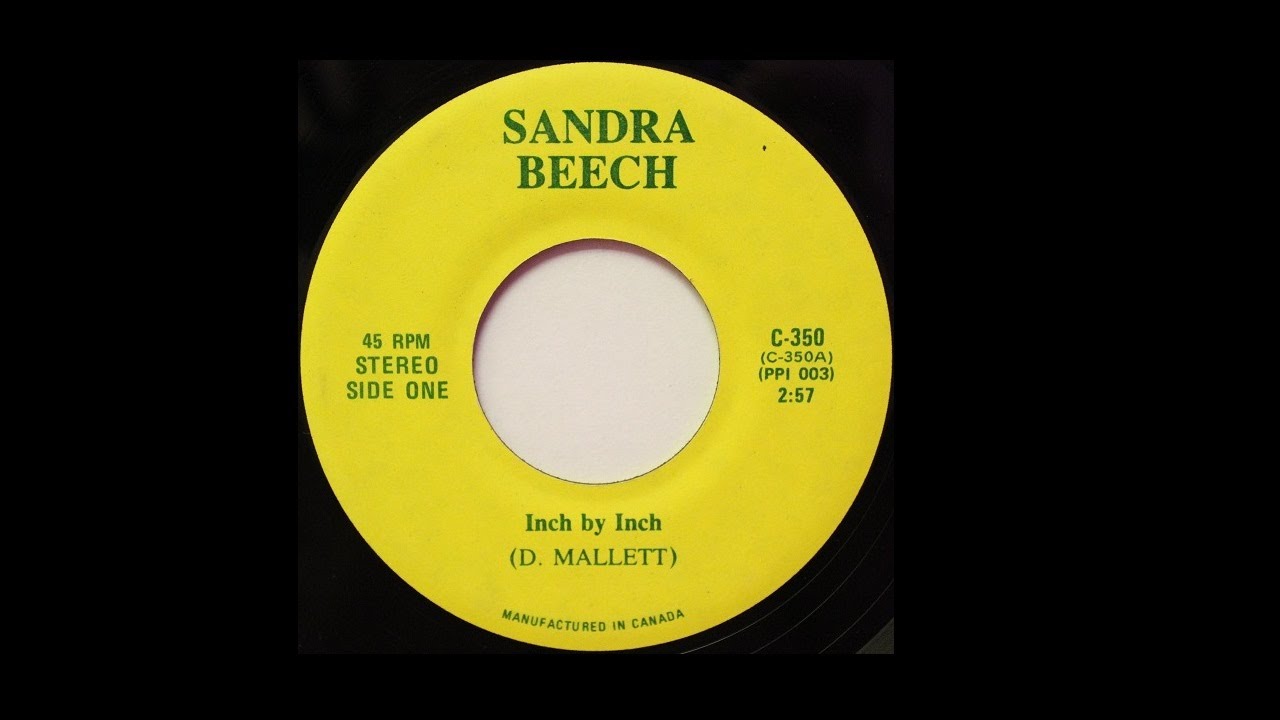 Sandra Beech - Inch By Inch, Canadian Pop 45rpm 1982
