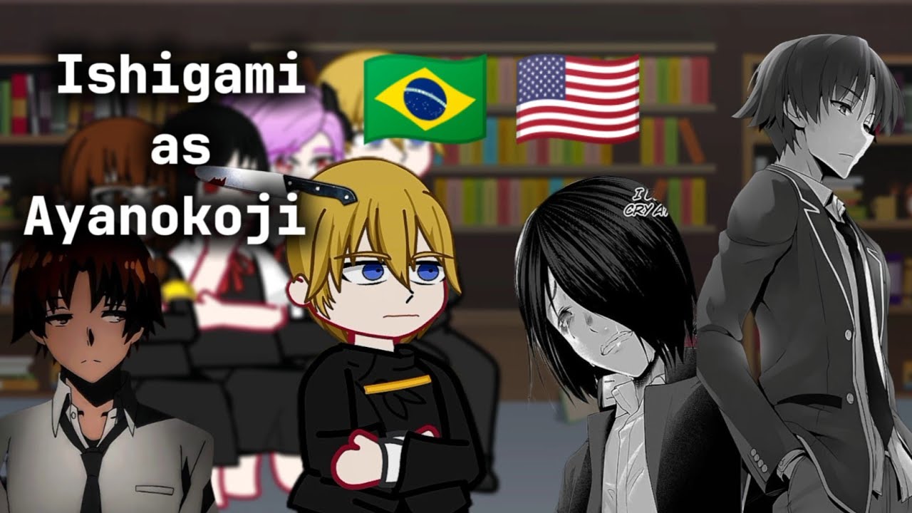 Kaguya-sama love is war react to Ishigami as Ayanokoji |1/?| [Speed X2]