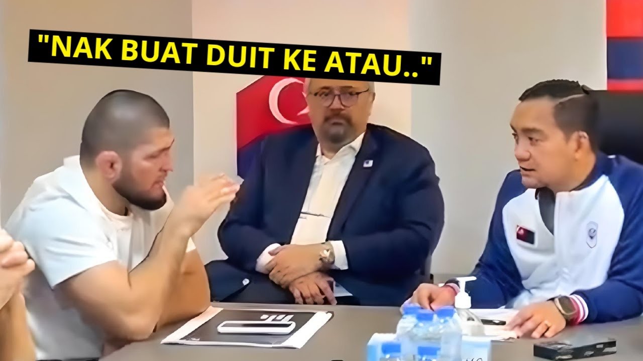 Khabib Tanya Direct, TAK SANGKA Ini Jawapan MB Johor