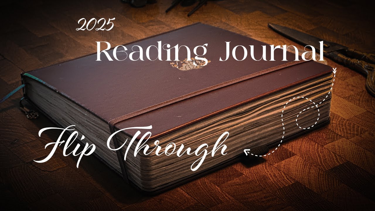 2025 Reading Journal Flip Through