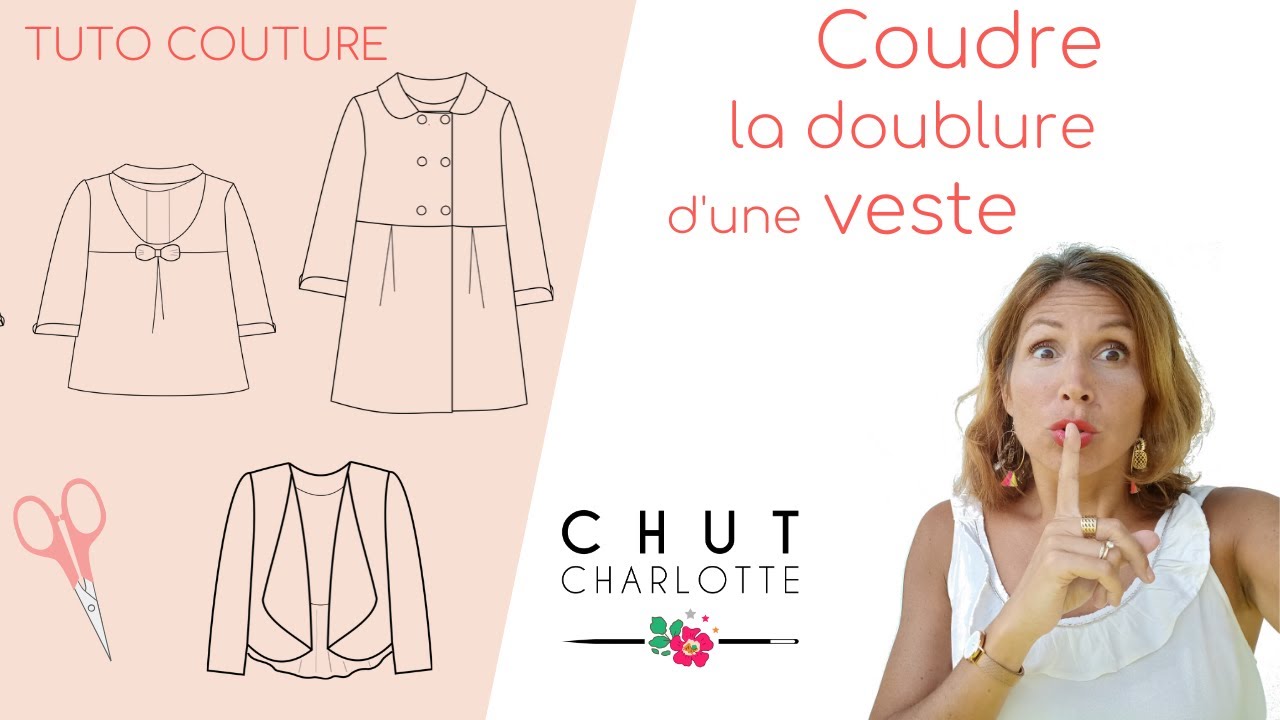 TUTO Coudre une doublure de veste