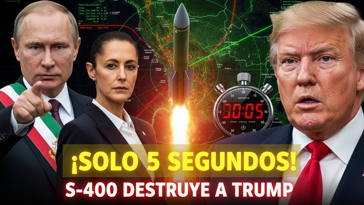 ¡5 SEGUNDOS! La advertencia mortal de Putin a Trump sobre el S-400 - Putin, Sheinbaum vs Trump