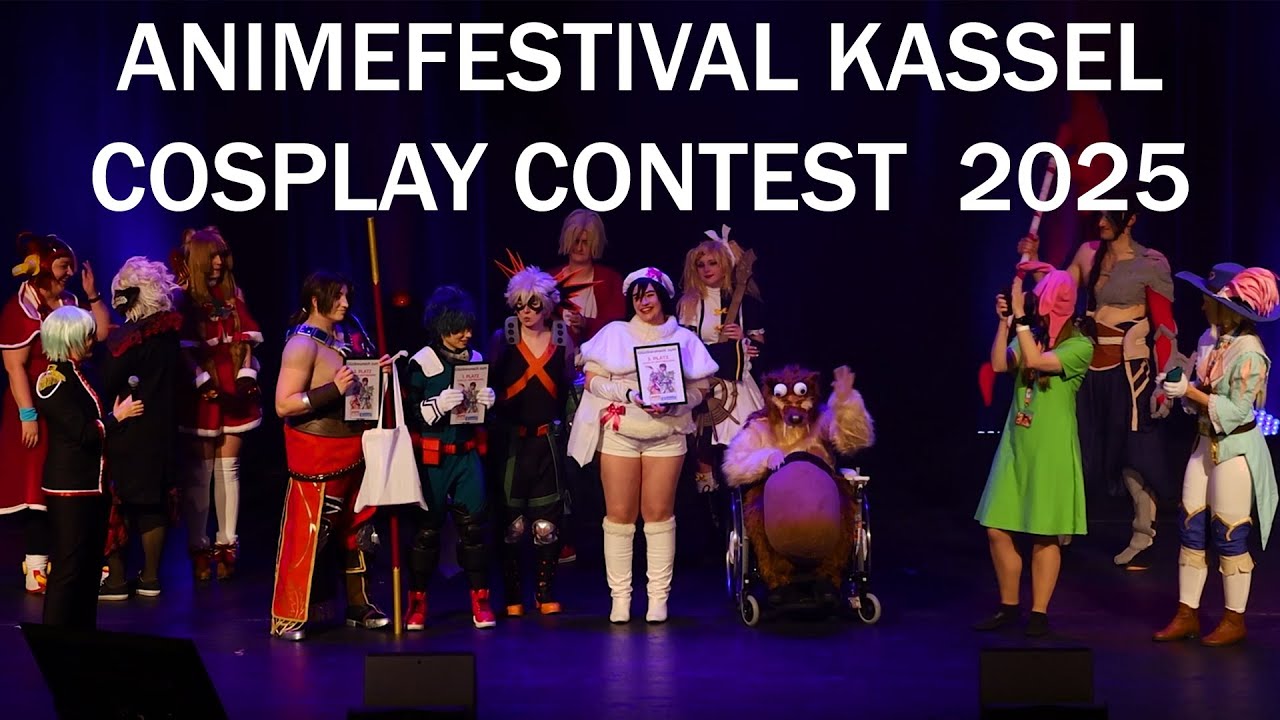 ANIMEFESTIVAL KASSEL 🎭 COSPLAY CONTEST 🎨 2025
