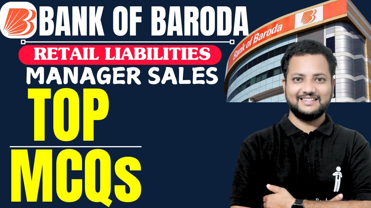 Bank of Baroda Recruitment | Professional Knowledge Top MCQs | Retail Liabilities Manager Sales