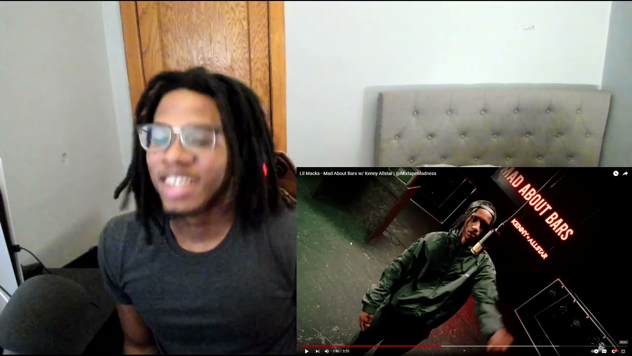 Lil Macks - Mad About Bars w/ Kenny Allstar REACTION