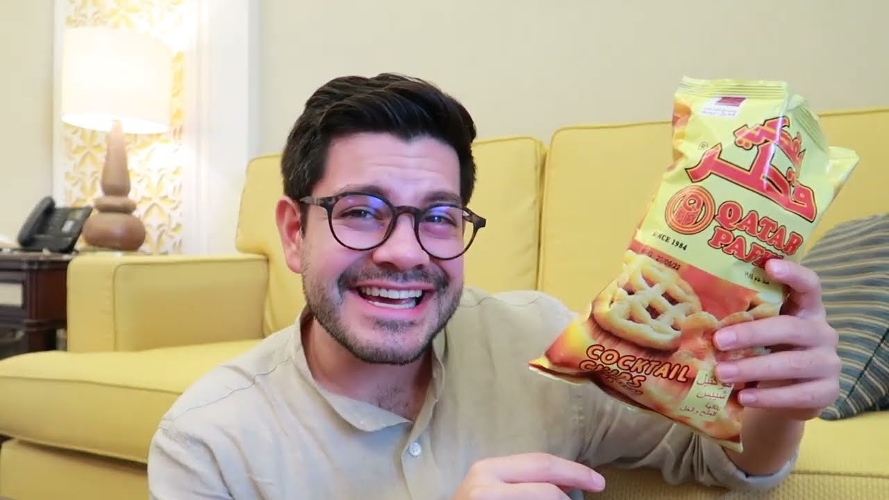 Probando PAPITAS RARAS en QATAR