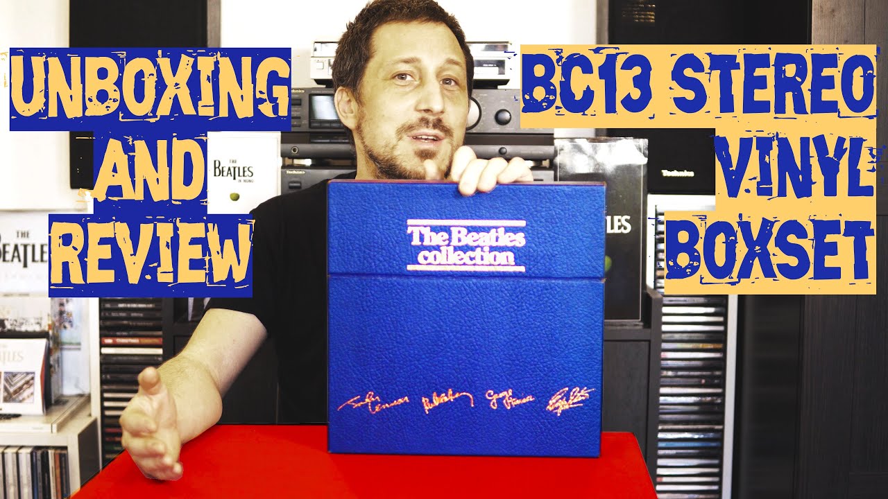 The Beatles Collection Stereo Vinyl BC13 Bluebox — распаковка и обзор