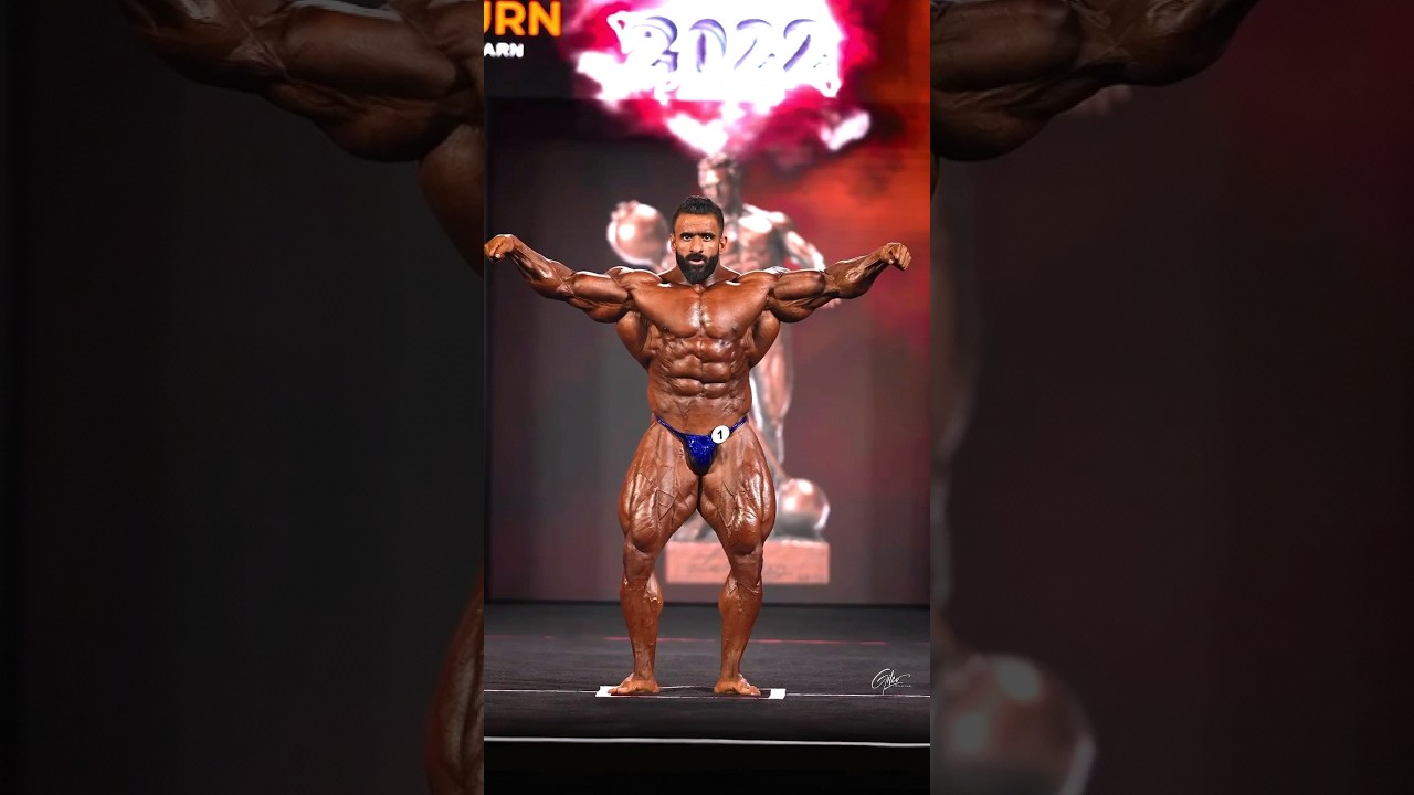 HADI CHOOPAN POSING MR OLYMPIA 2022😱