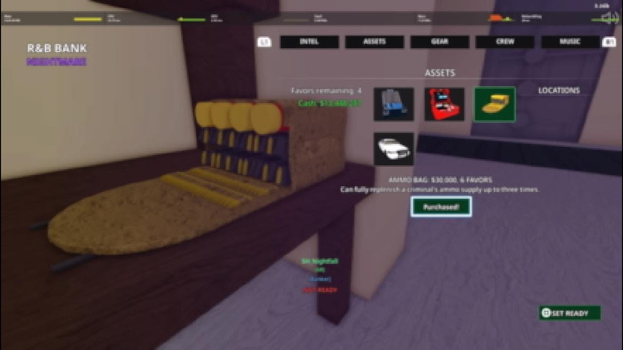 R&B Bank Nightmare Stealth