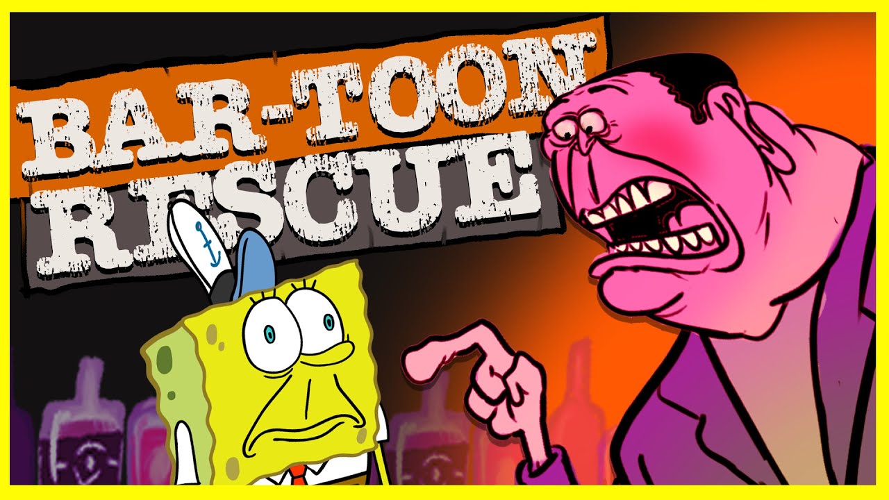 BAR-TOON RESCUE VISTS THE KRUSTY KRAB