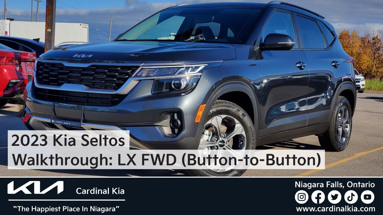 2023 Kia Seltos | Button-To-Button LX FWD Walkthrough!