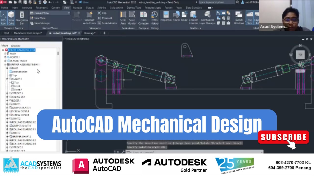 Введение в AutoCAD Mechanical
