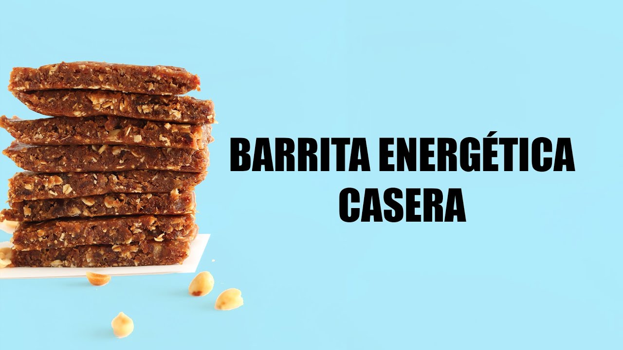Deliciosa barrita energética casera