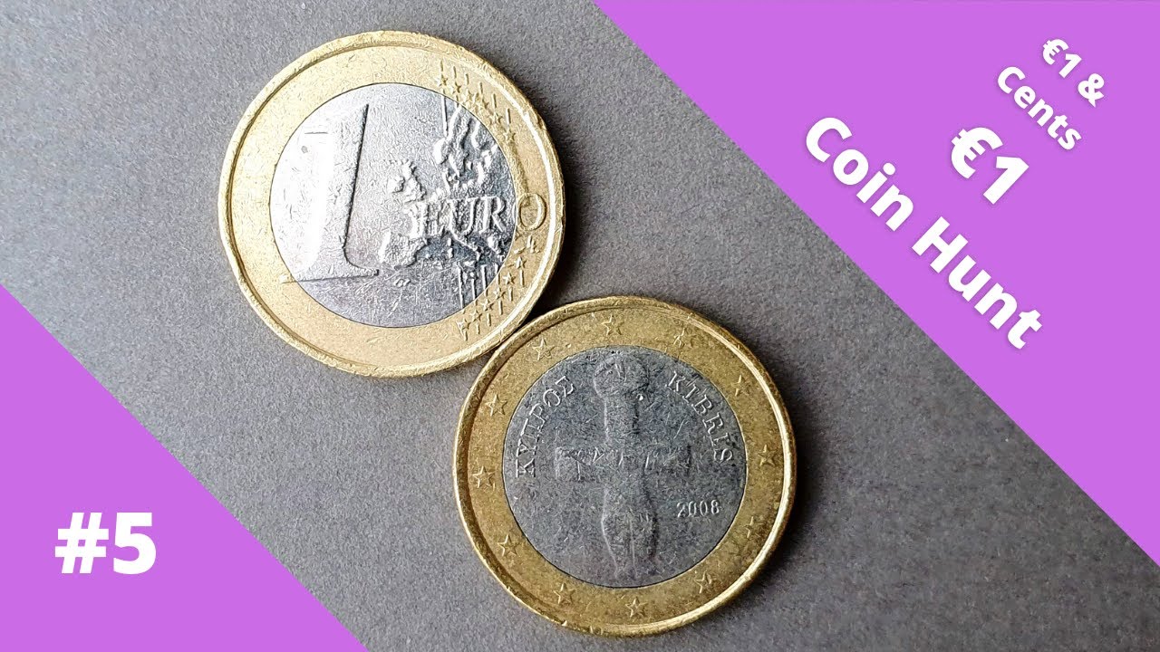 €1 & Euro Cent Coins - €1 Coin Hunt #5 (Irish Date Run)
