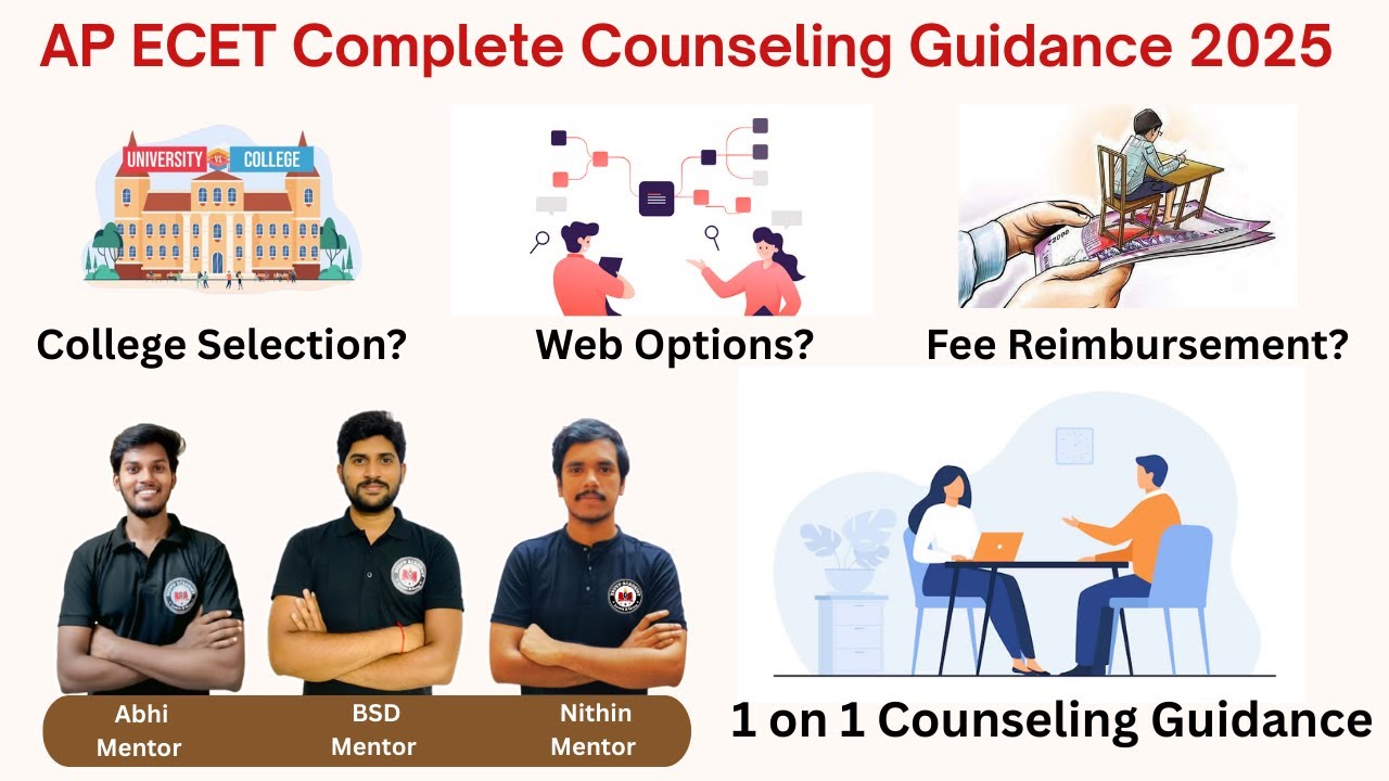 AP ECET 2025 Counseling Explained | College Selection, Web Options & Fee Reimbursement!
