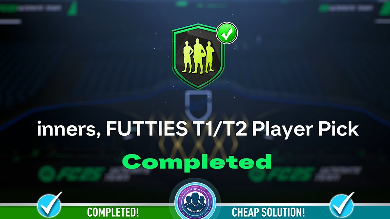 1 of 5 SS, RTTF Winners, FUTTIES T1/T2 Player Pick Opened! - Cheap Solution & SBC Tips - FC 25