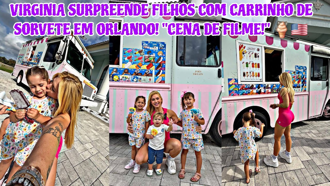 VIRGINIA FONSECA RECRIA MEM&Oacute;RIA DE INF&Acirc;NCIA COM OS FILHOS: 
