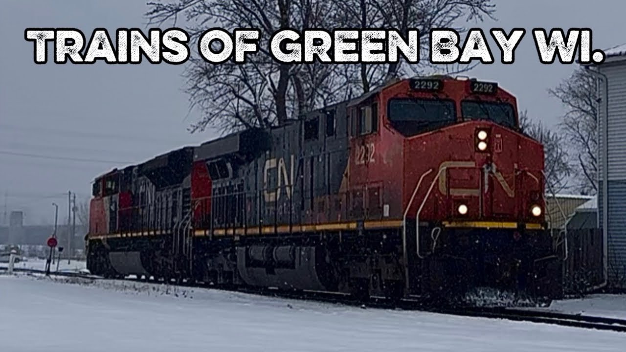 Trains of Green Bay Wisconsin!
