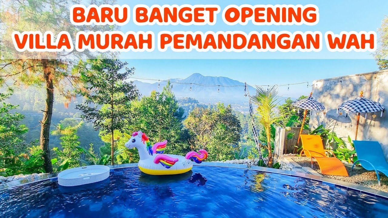 BARU DI PUNCAK!!! KUY VILLAGE PUNCAK RASA BALI #villapuncak #villabogor #villamurahdipuncak
