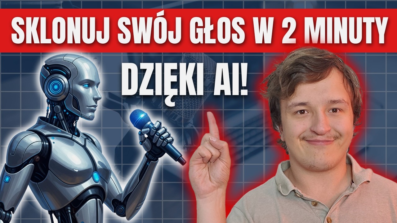 NIESAMOWITE! AI czyta ludzkim głosem! Jak sklonoć swój głos za pomocą sztucznej inteligencji?