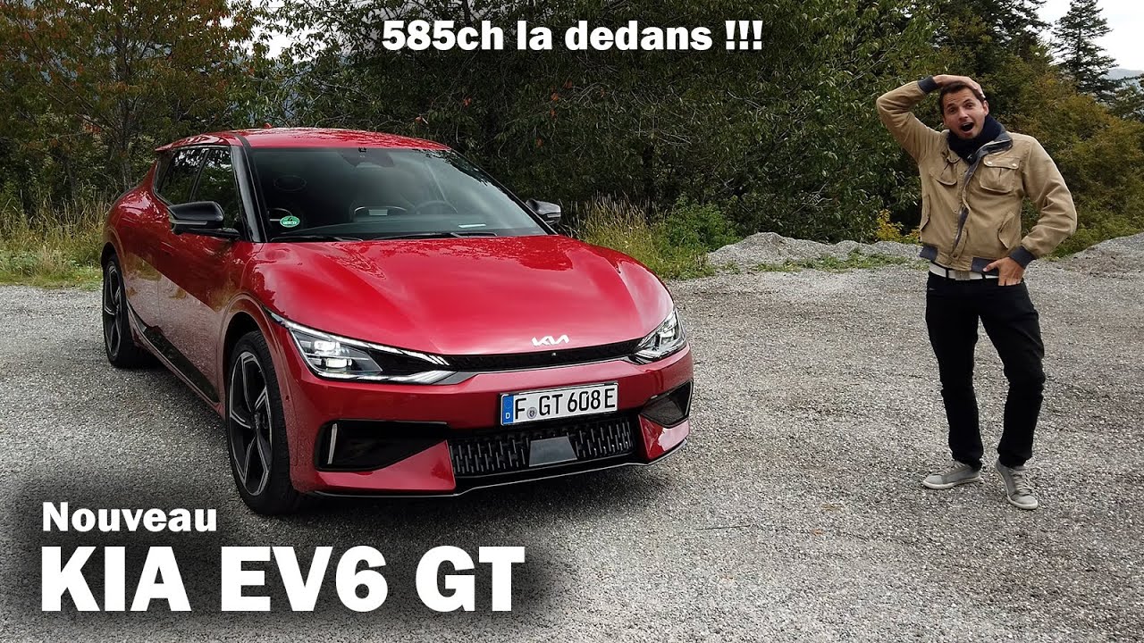 Nouveau KIA EV6 GT !! 585ch dans un KIA ? C'est comment ?