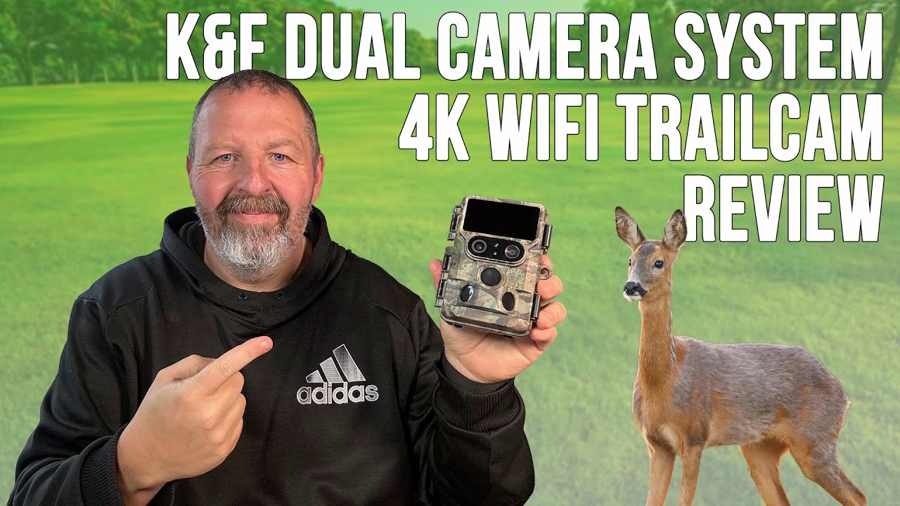 K&F Concept Dual Camera System 4k Wifi Trail Camera Review