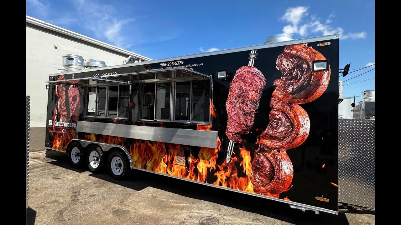 26' FOOD TRAILER TRANSFORMATION TIME LAPSE