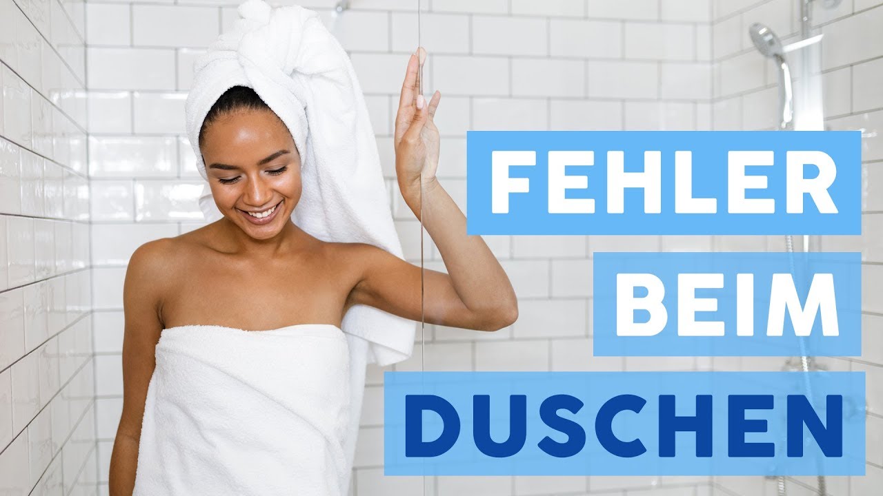 Machst du diese Fehler beim Duschen? 🚿😱