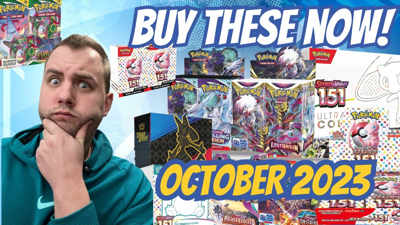 POKEMON INVESTING OCTOBER 2023! How To Invest In Pokemon Sealed Products In OCTOBER 2023