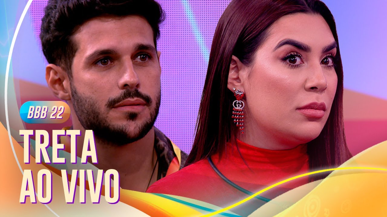 NAIARA AZEVEDO E RODRIGO MUSSI TRETAM AO VIVO NA DIN&Acirc;MICA DOS ELIMINADOS 💣 | BBB 22