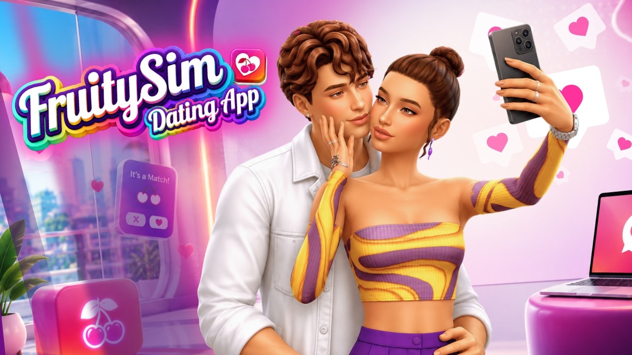 MOD : FRUITY SIM PHONE DATING APP ! APP DE RENCONTRES SIMFRUITÉ🍌🍒🍑🍊