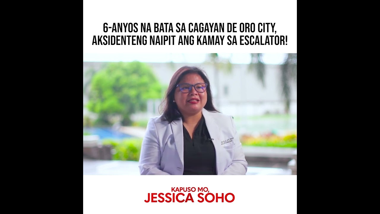 6-anyos na bata, aksidenteng naipit ang kamay sa escalator! | Kapuso Mo, Jessica Soho