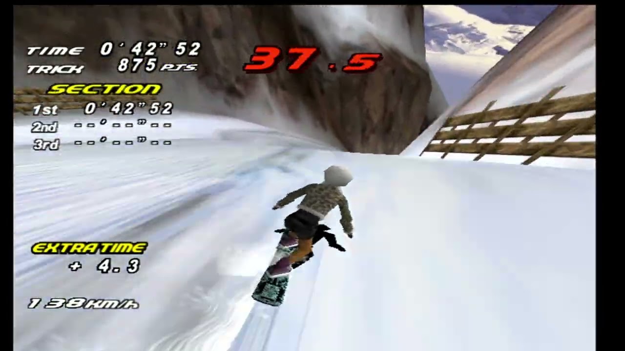 snow surfers Dreamcast