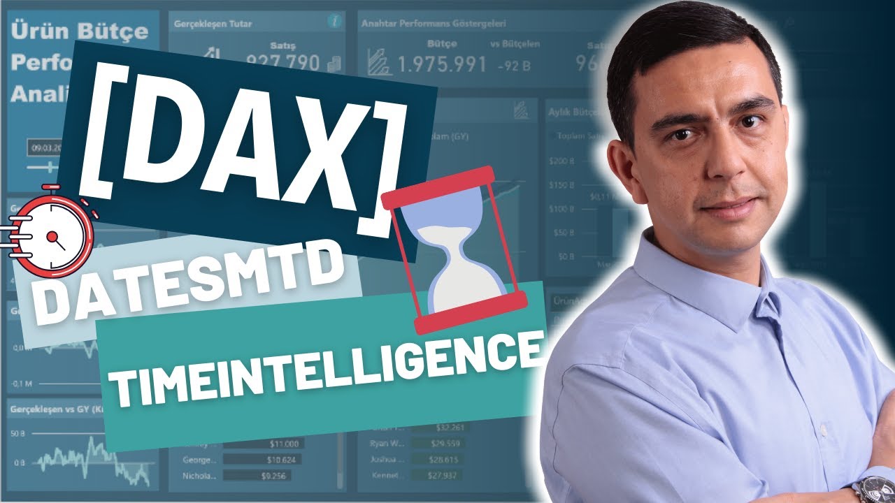 Power BI'da Aylık Kümüle Satışlar Nasıl Hesaplanır? DATESMTD Fonksiyon Kullanımı