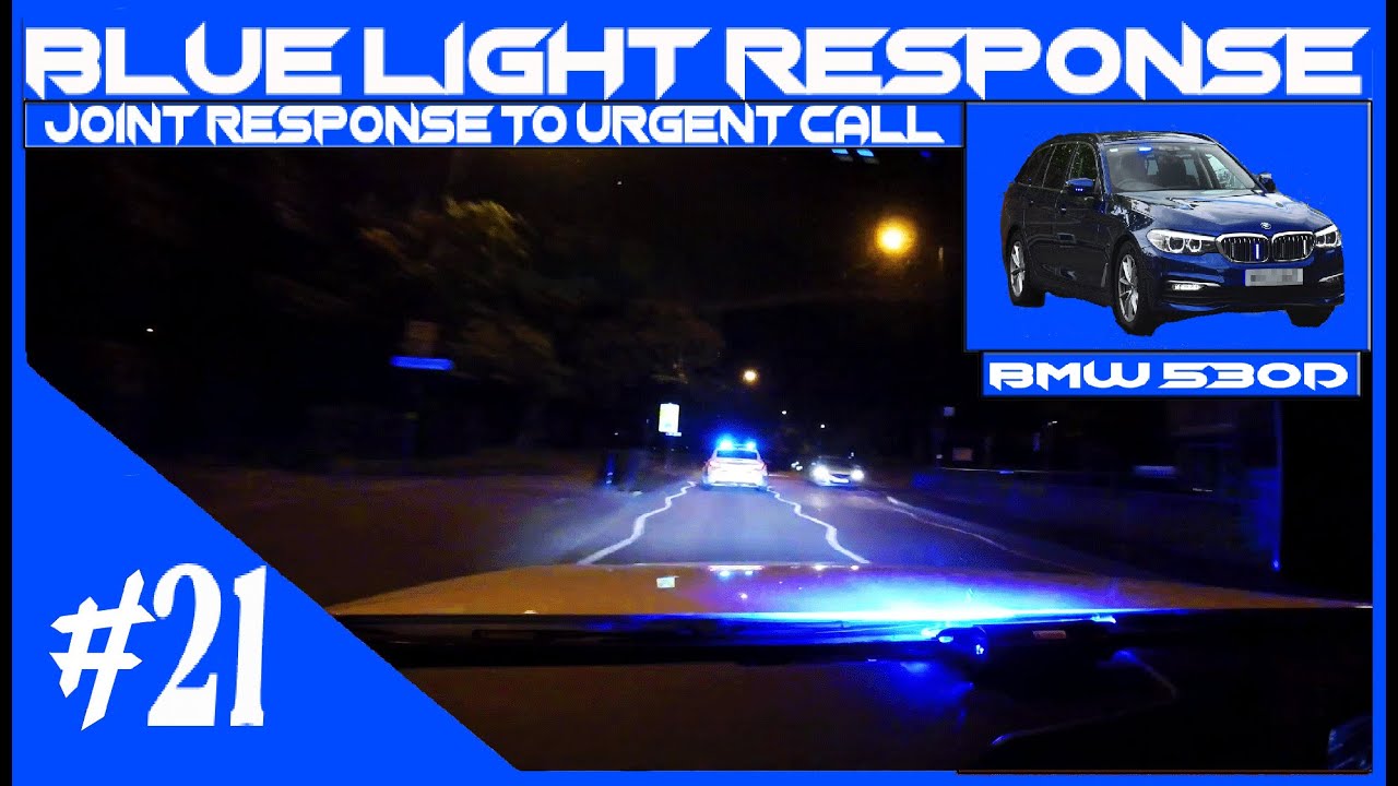 999 Blue Light Run | Night | Urgent Call | Joint Response | #bluelights