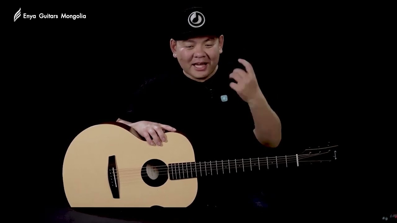 Enya X0 guitar  CEO of DGL Academy Music - Mr.Daavka Berd unboxing