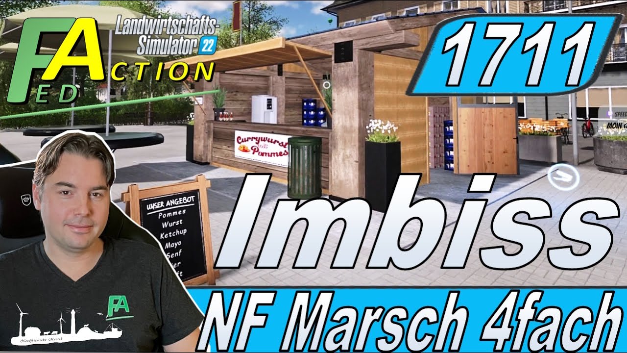 LS22 #1711 Pommes Wurst und Bier für den Imbiss #NFMarsch4fach #farmingsimulator22 #letsplay