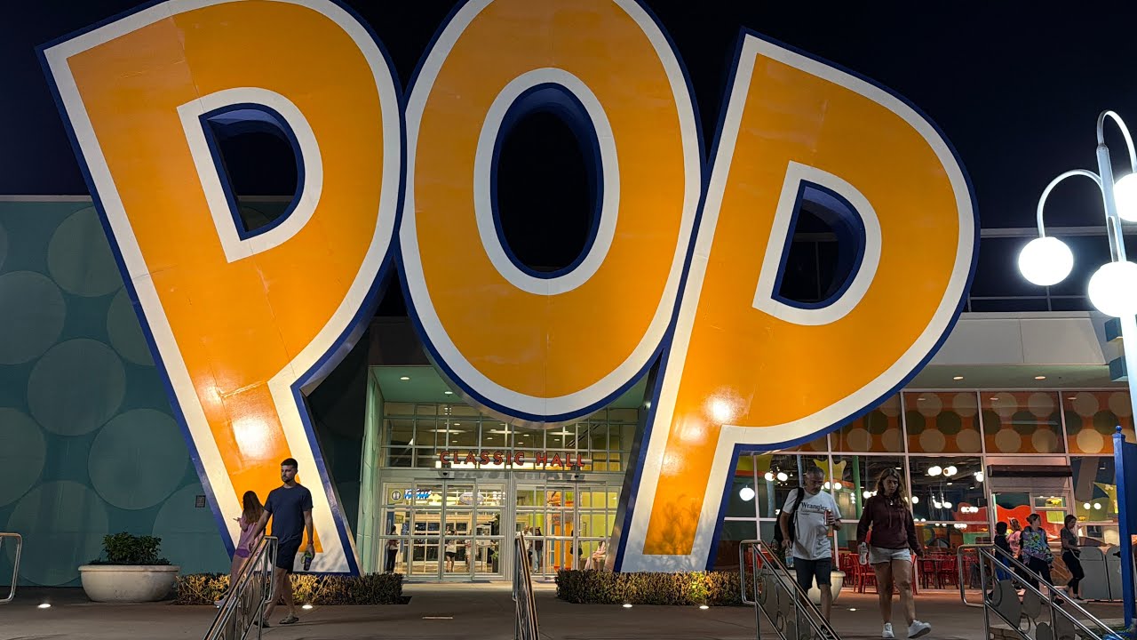 Полный обзор курорта Disney&rsquo;s Pop Century Resort | Walt Disney World 2026